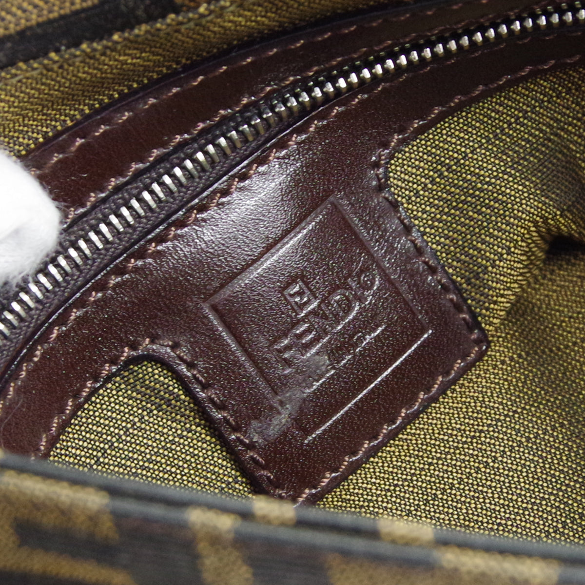 FENDI 1990s Mamma Baguette Zucca