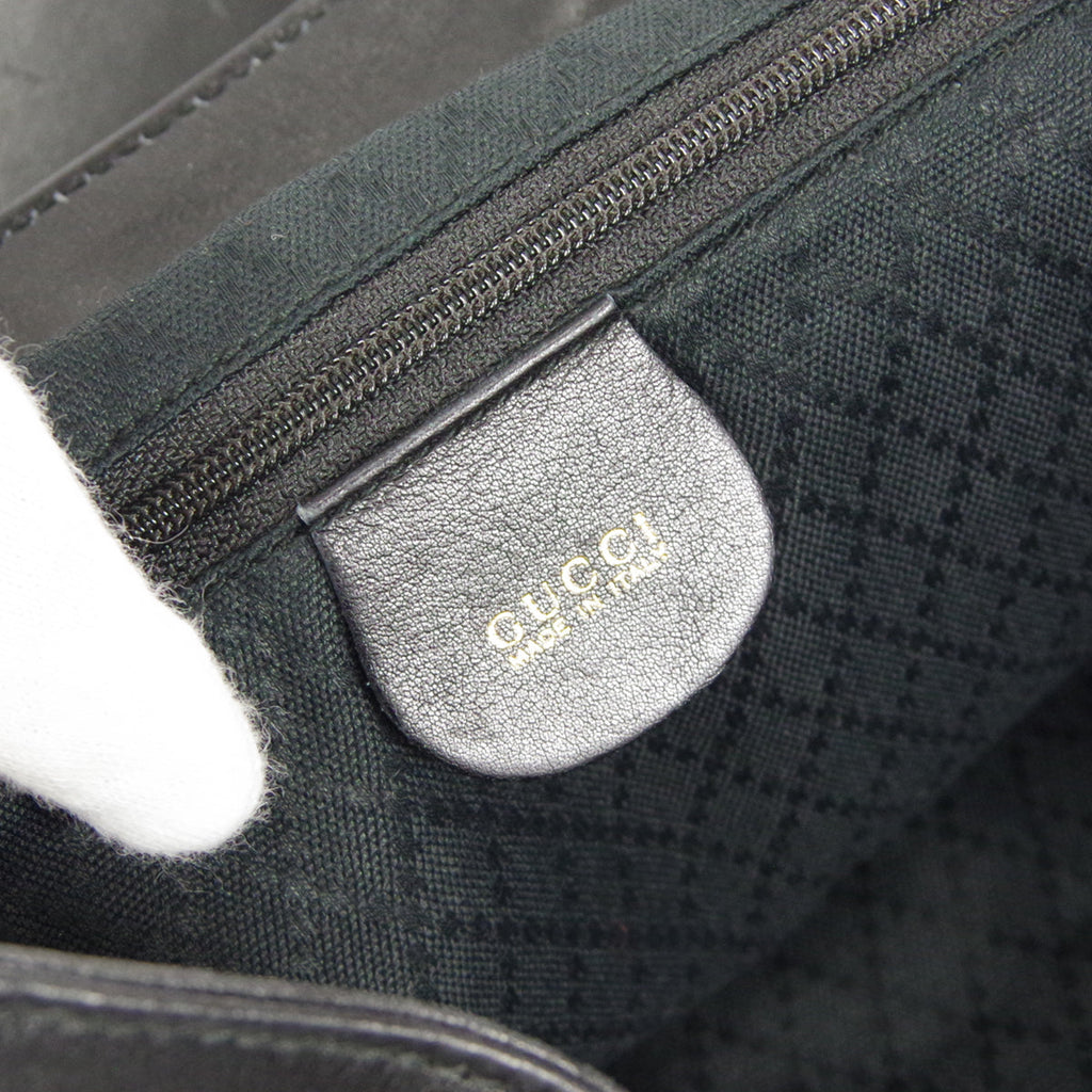 GUCCI Bamboo Backpack Black