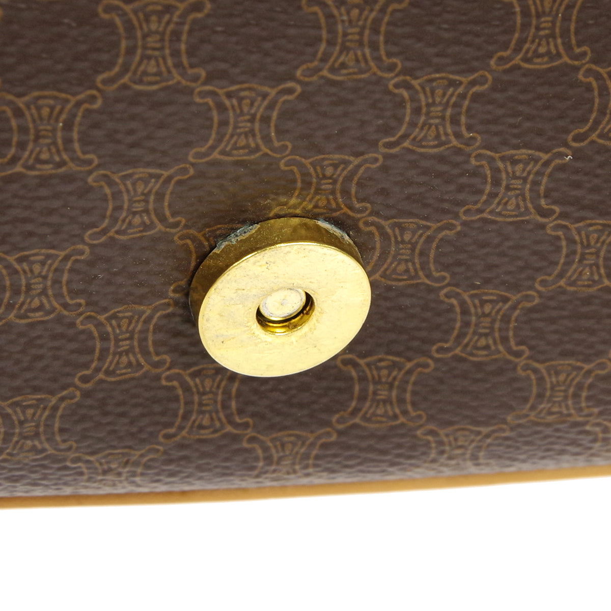 CELINE M14 Macadam Shoulder Bag