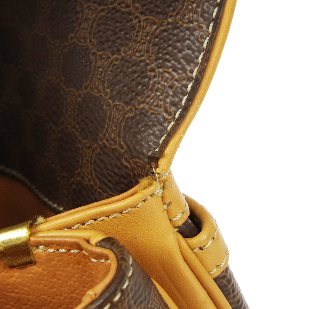 CELINE M14 Macadam Shoulder Bag