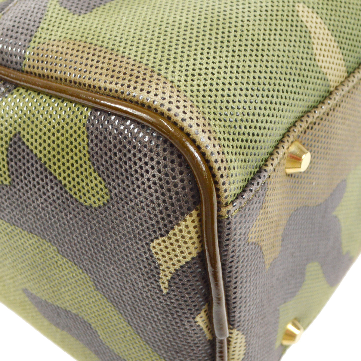 Christian Dior Handbag Green Camouflage