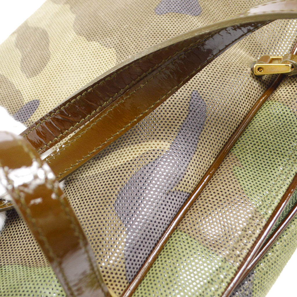 Christian Dior Handbag Green Camouflage
