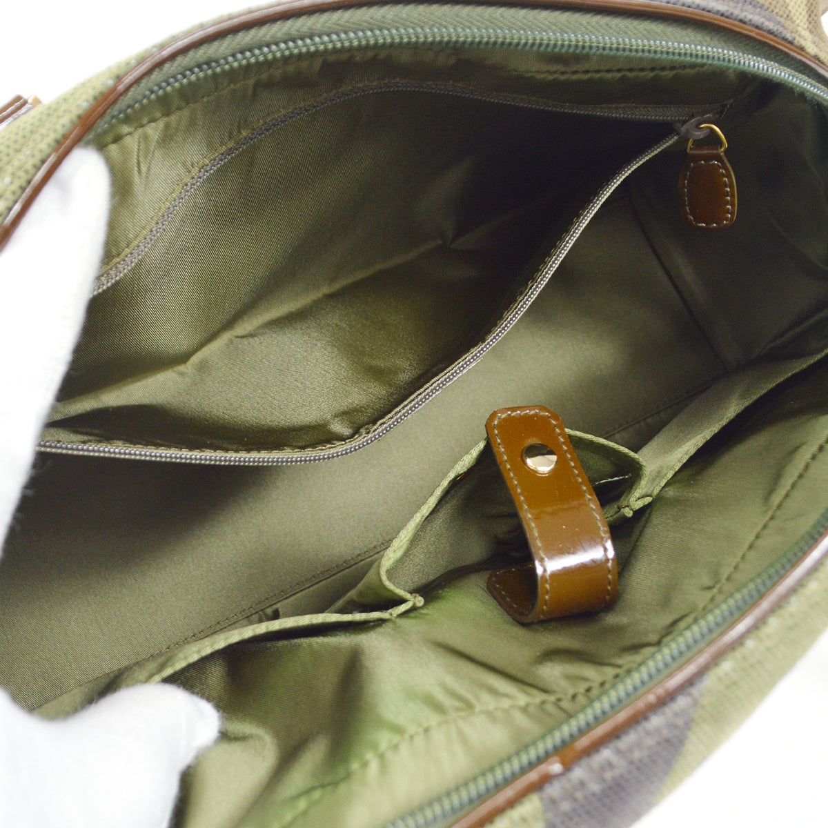 Christian Dior Handbag Green Camouflage