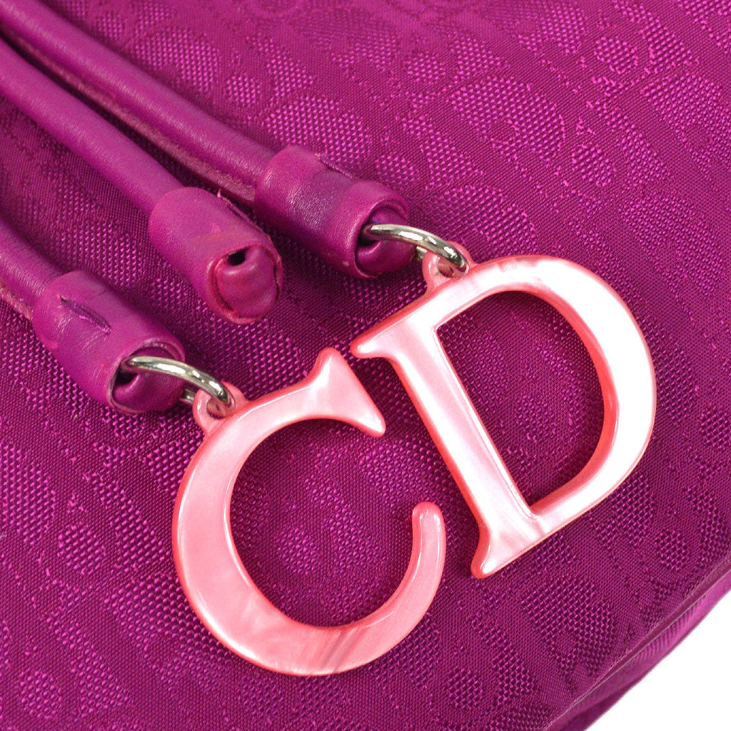 Christian Dior 2007 Trotter Handbag Pink