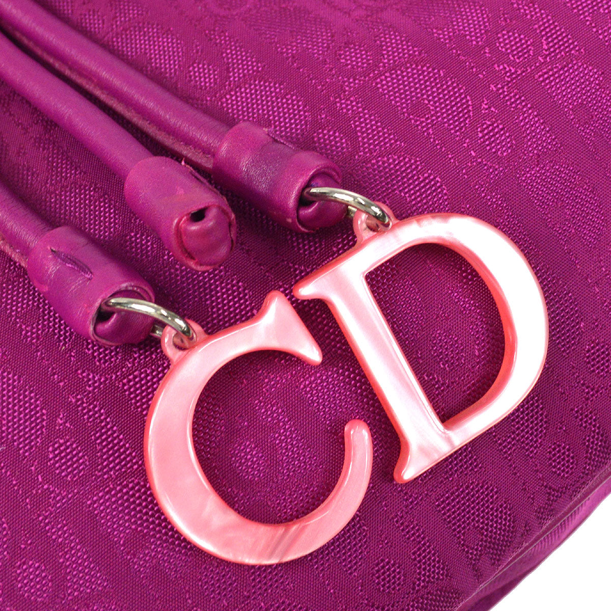 Christian Dior 2007 Trotter Handbag Pink