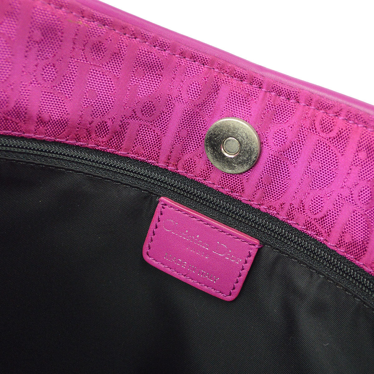 Christian Dior 2007 Trotter Handbag Pink