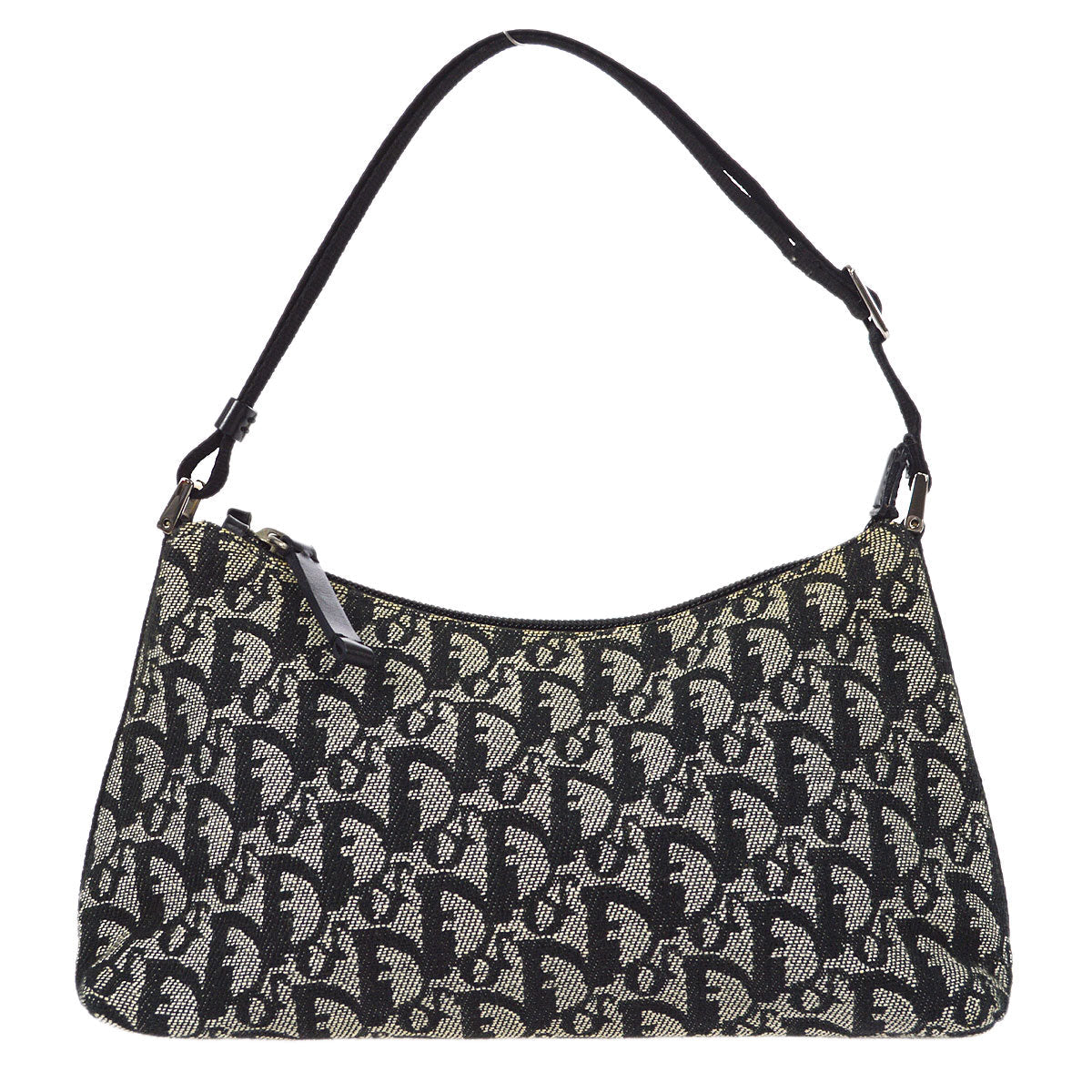 Christian Dior 2002 Trotter Handbag Black