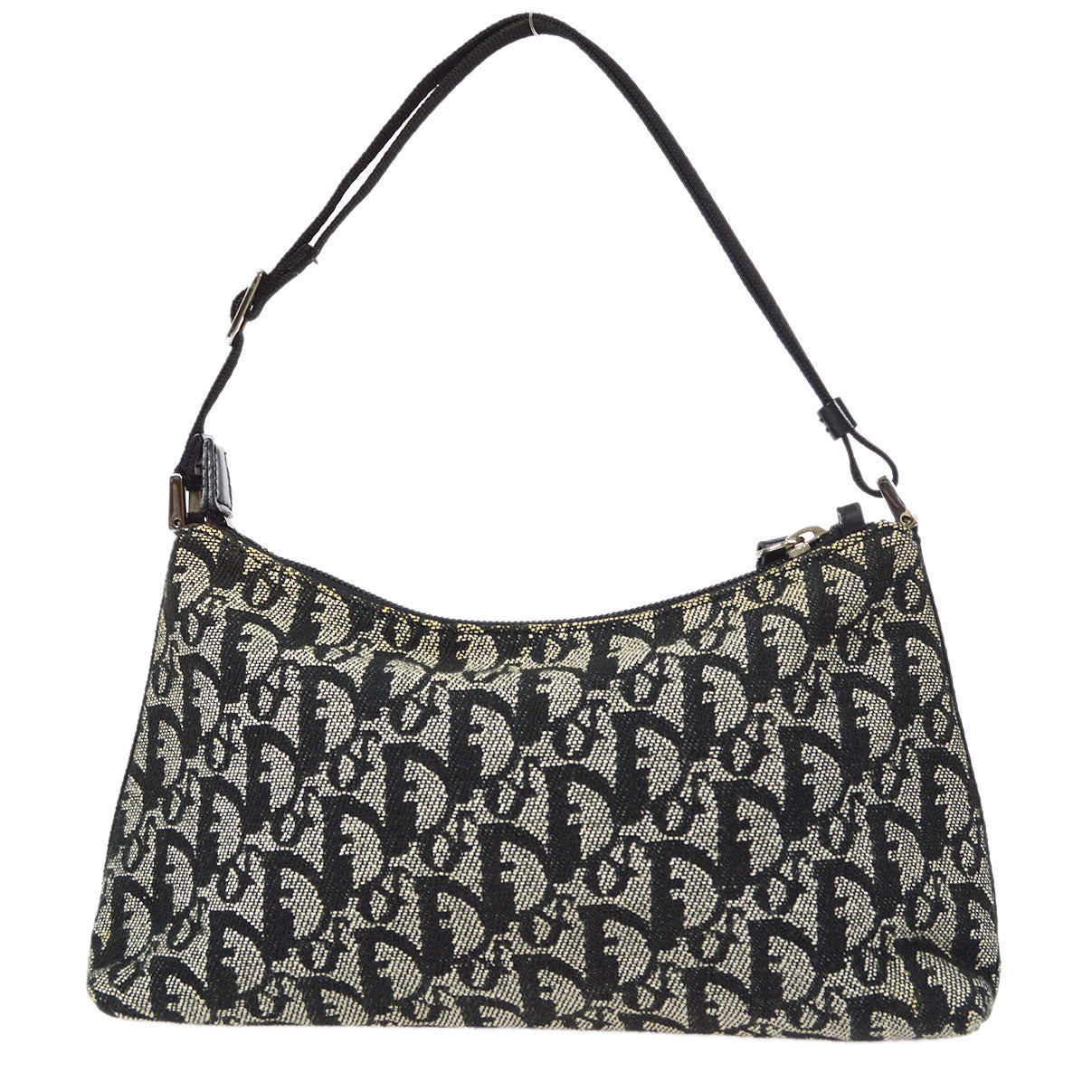Christian Dior 2002 Trotter Handbag Black