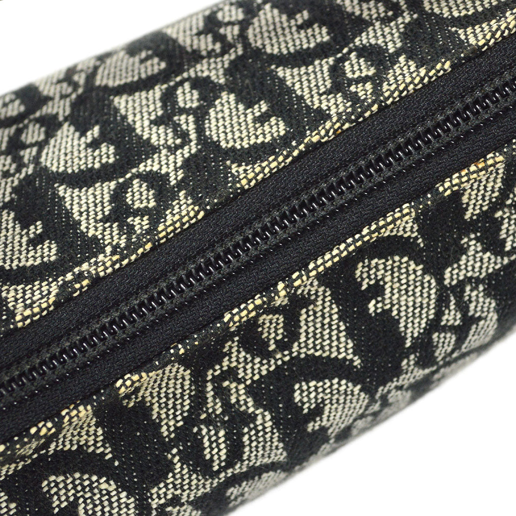 Christian Dior 2002 Trotter Handbag Black
