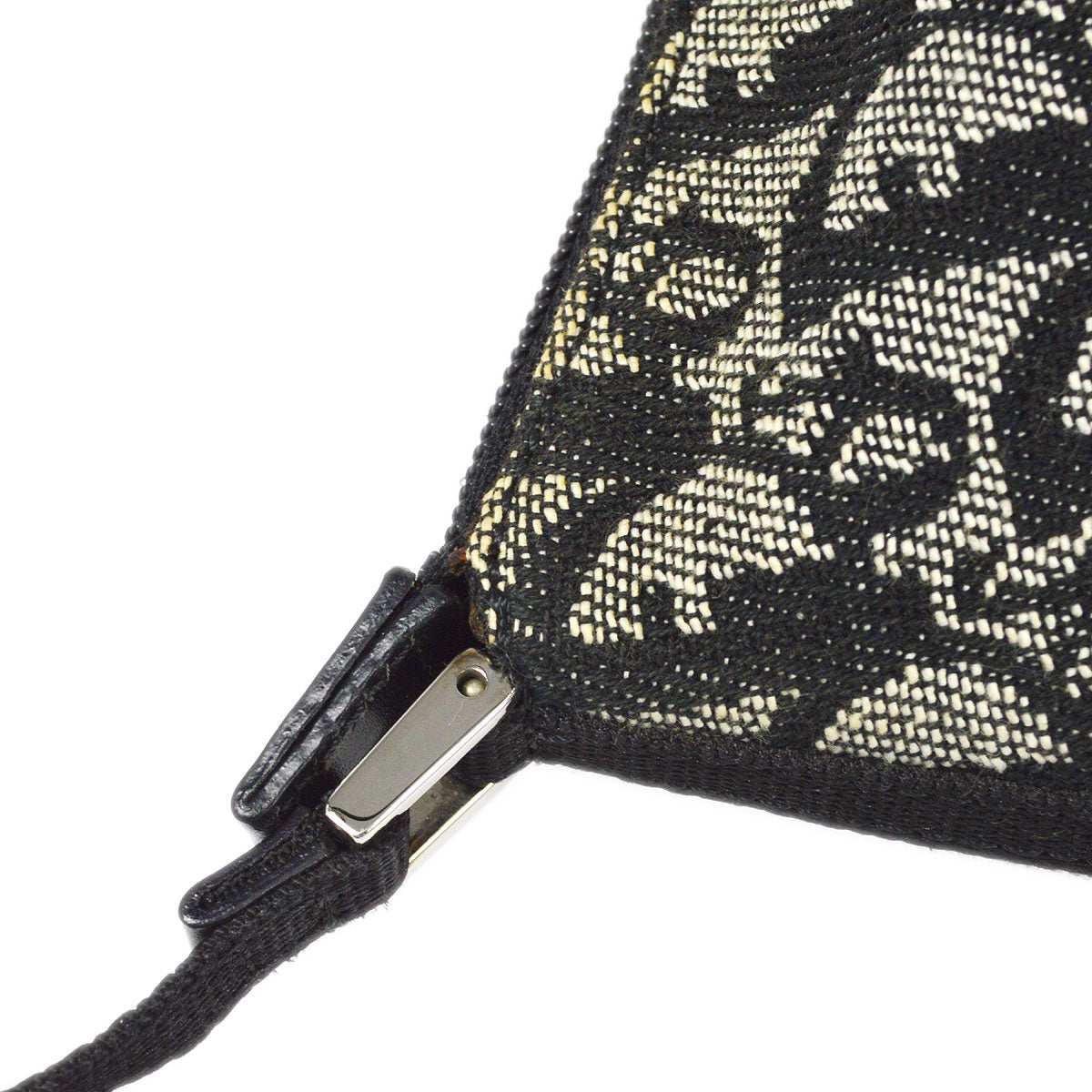 Christian Dior 2002 Trotter Handbag Black