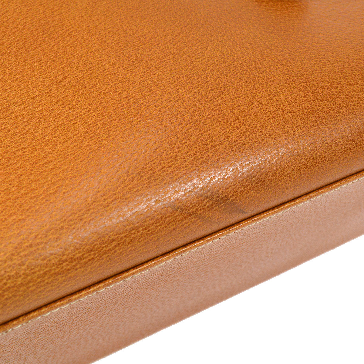 HERMES KELLY 40 SELLIER Handbag Natural Pigskin