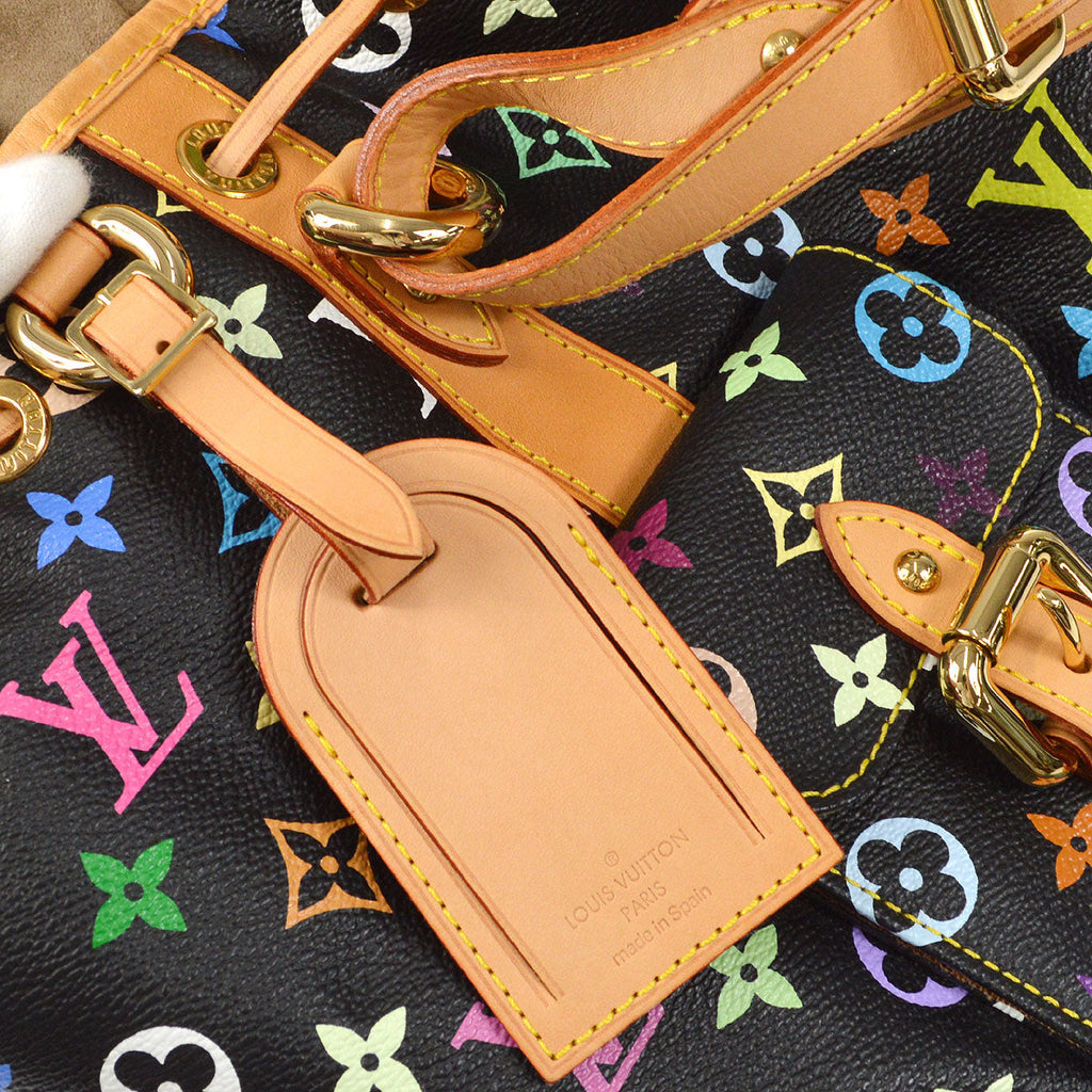 LOUIS VUITTON PETITE NOE DRAWSTRING SHOULDER BAG MONOGRAM MULTI M42230