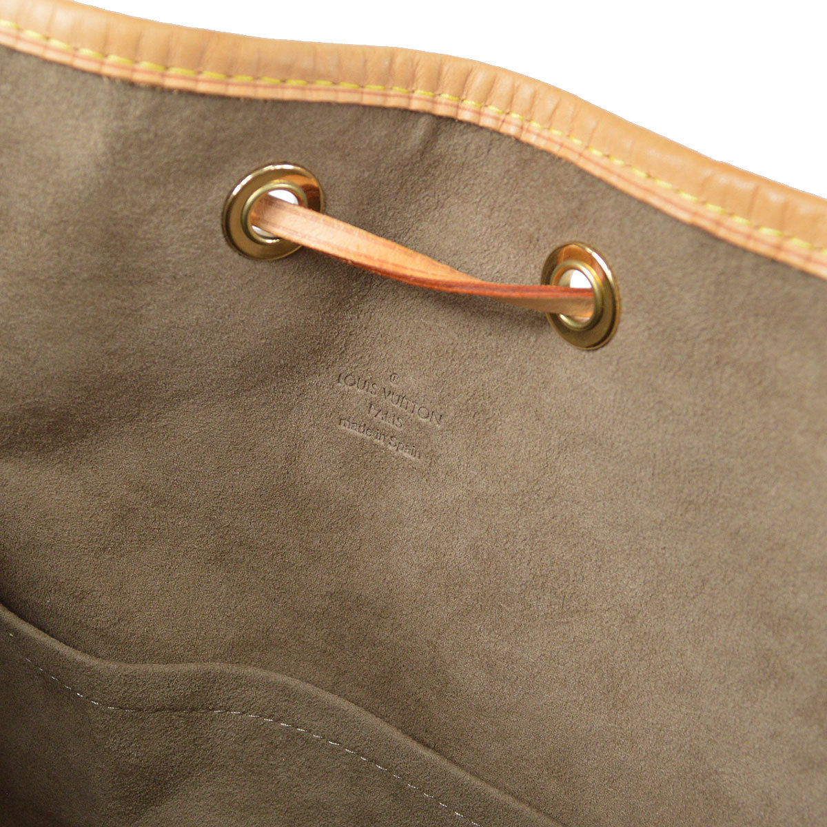 LOUIS VUITTON PETITE NOE DRAWSTRING SHOULDER BAG MONOGRAM MULTI M42230