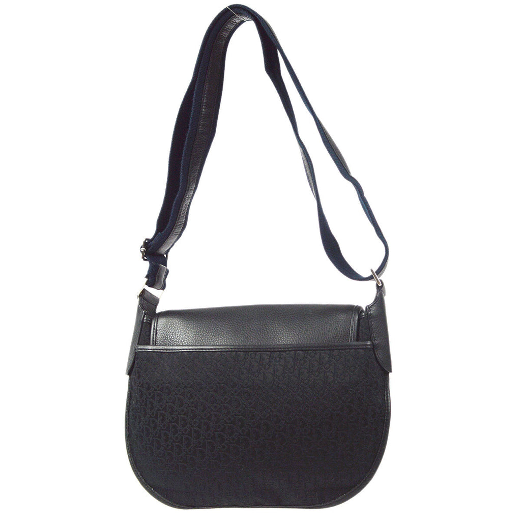 Christian Dior Street Chic Trotter Shoulder Bag Black