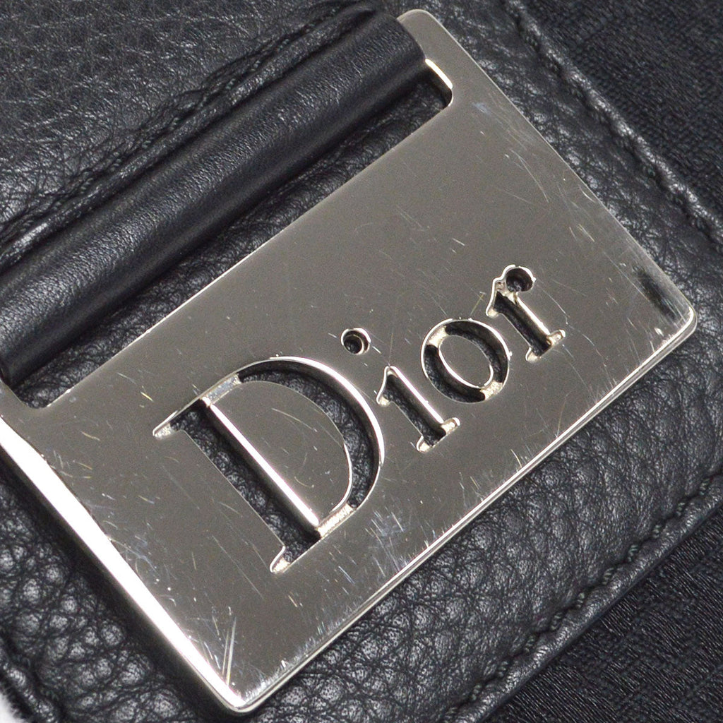 Christian Dior Street Chic Trotter Shoulder Bag Black