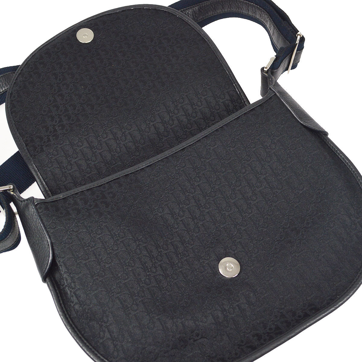 Christian Dior Street Chic Trotter Shoulder Bag Black