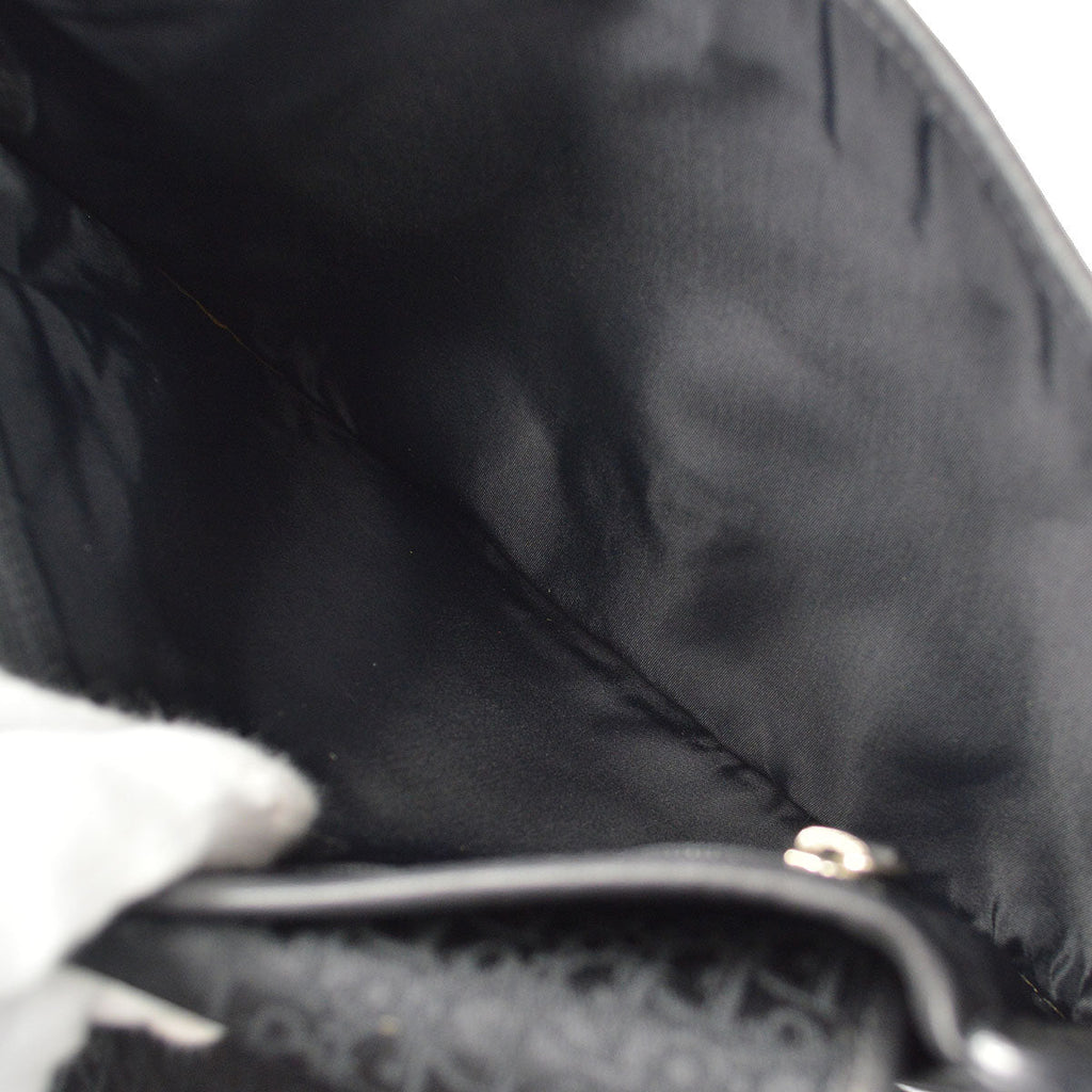 Christian Dior Street Chic Trotter Shoulder Bag Black