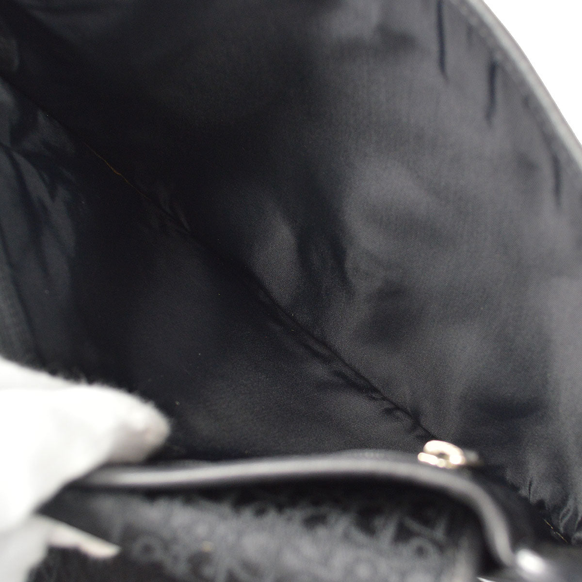 Christian Dior Street Chic Trotter Shoulder Bag Black