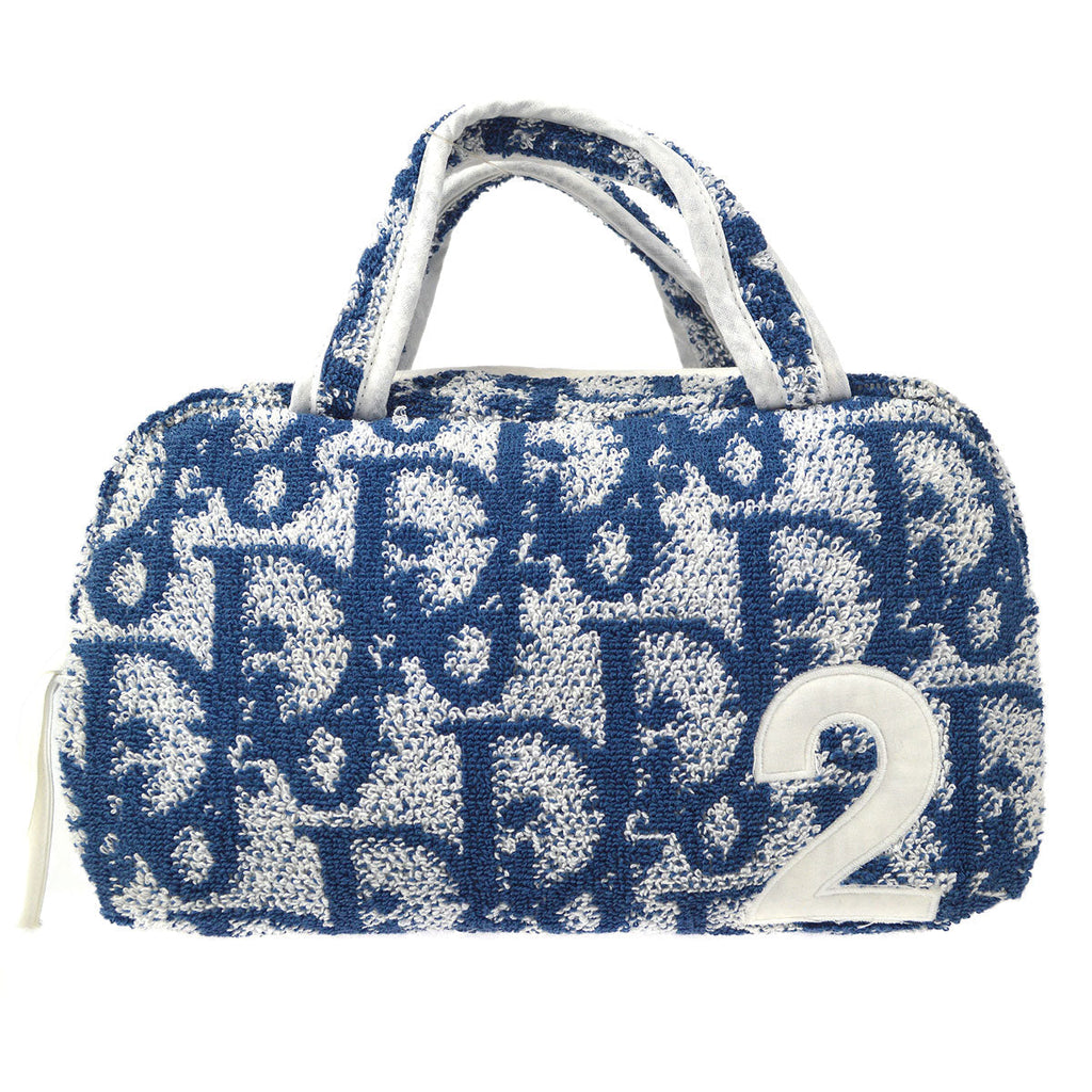 Christian Dior No.2 Trotter Mini Handbag Navy
