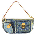 LOUIS VUITTON POUCHY HANDBAG MONOGRAM DENIM PATCHWORK M95382