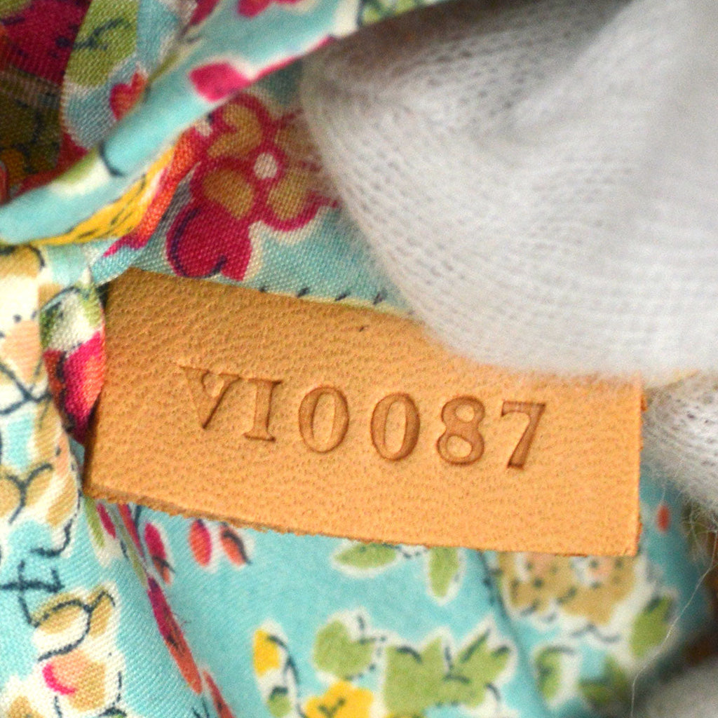 LOUIS VUITTON POUCHY HANDBAG MONOGRAM DENIM PATCHWORK M95382