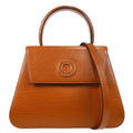 CELINE 2way Shoulder Handbag Brown