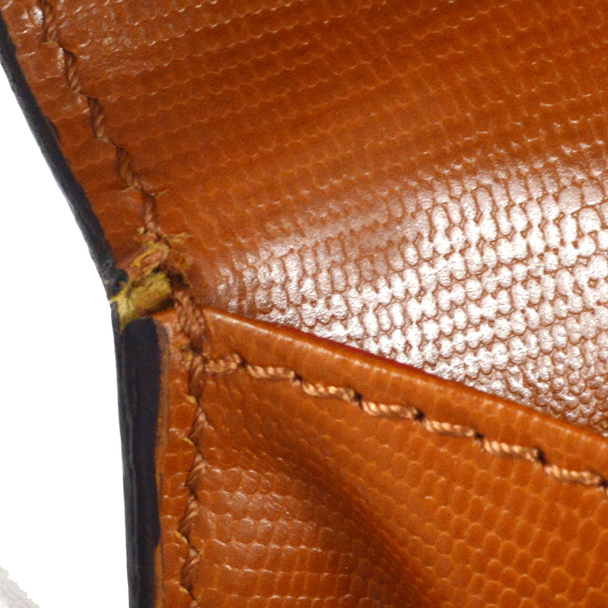 CELINE 2way Shoulder Handbag Brown
