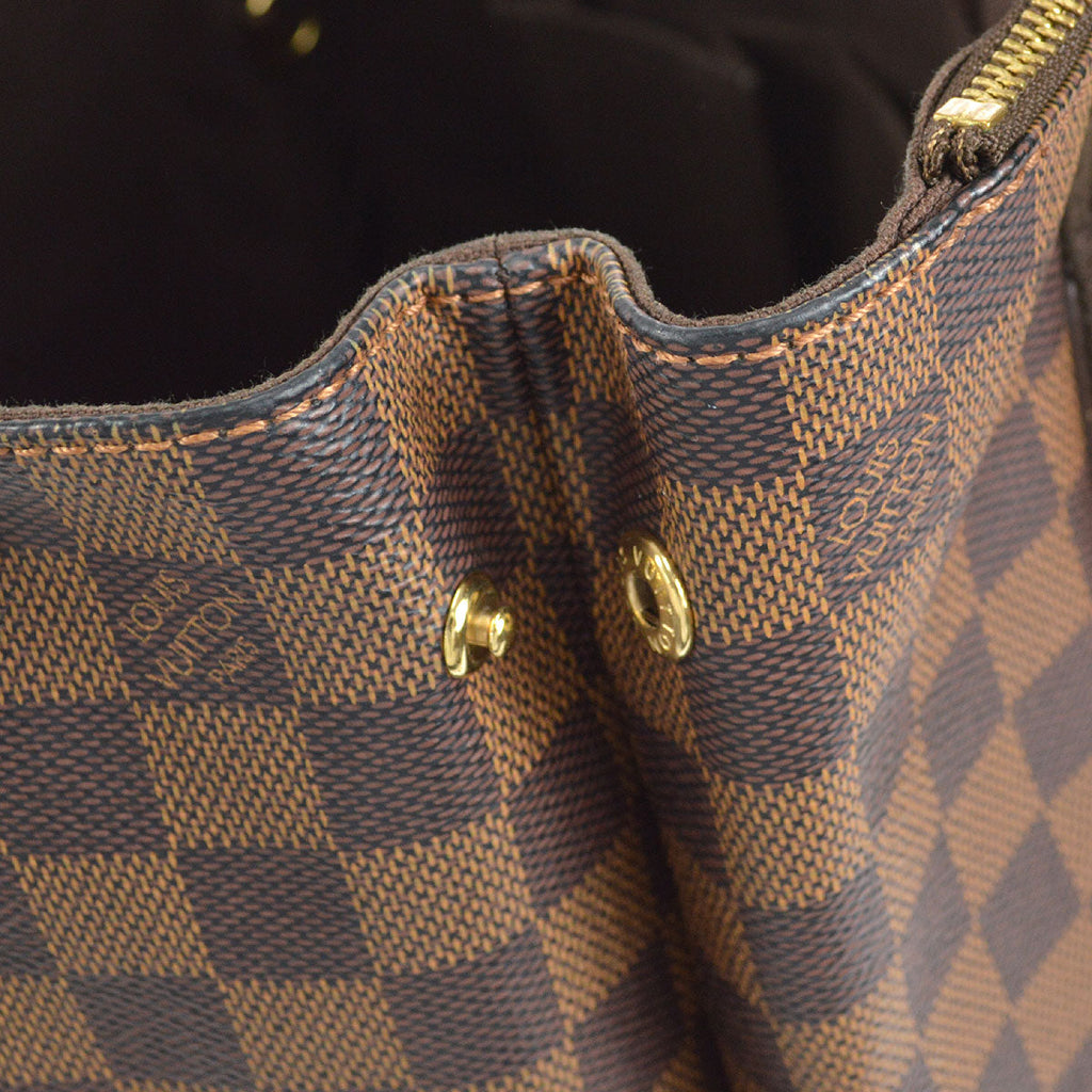 LOUIS VUITTON CABAS BEAUBOURG TOTE HANDBAG DAMIER