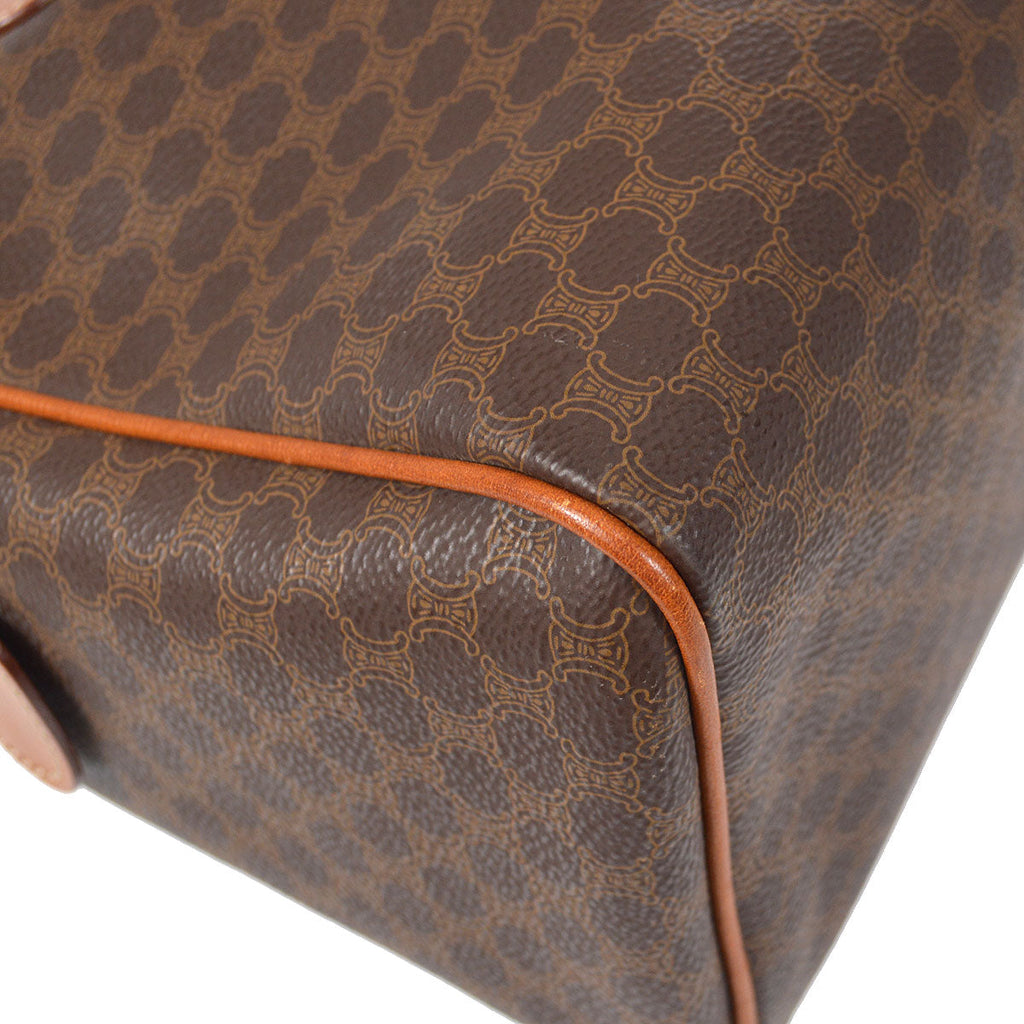 CELINE Macadam Handbag Brown