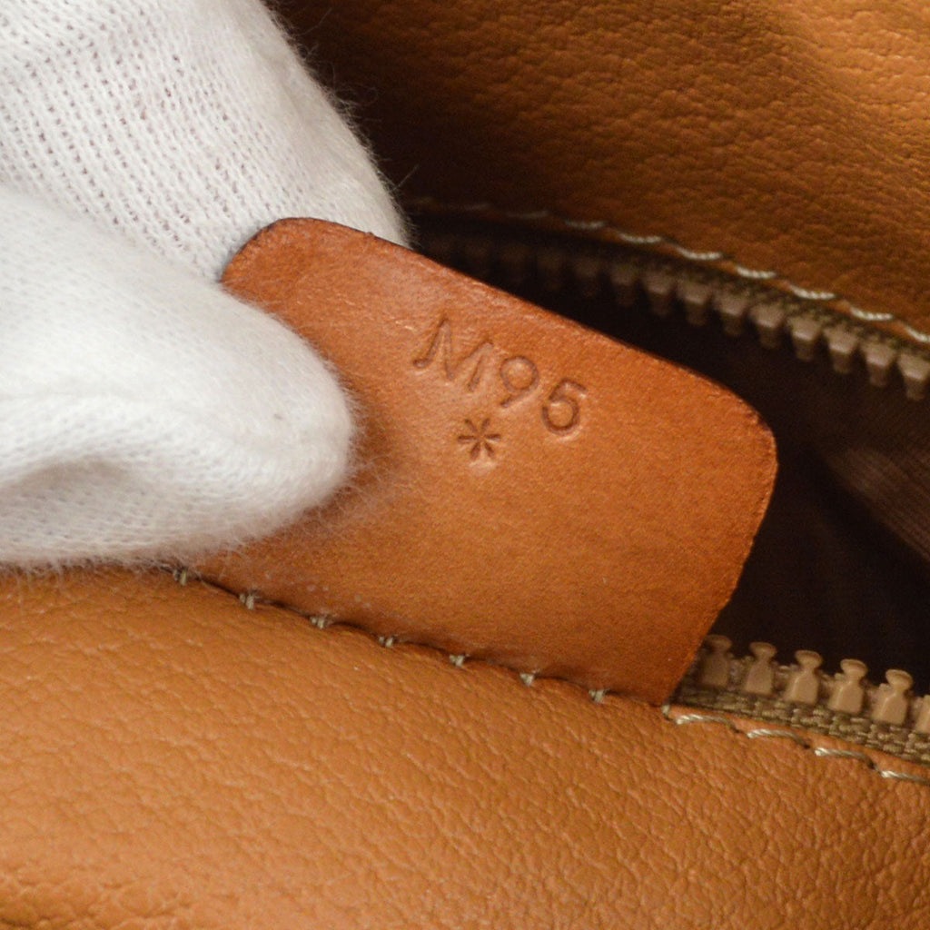 CELINE Macadam Handbag Brown