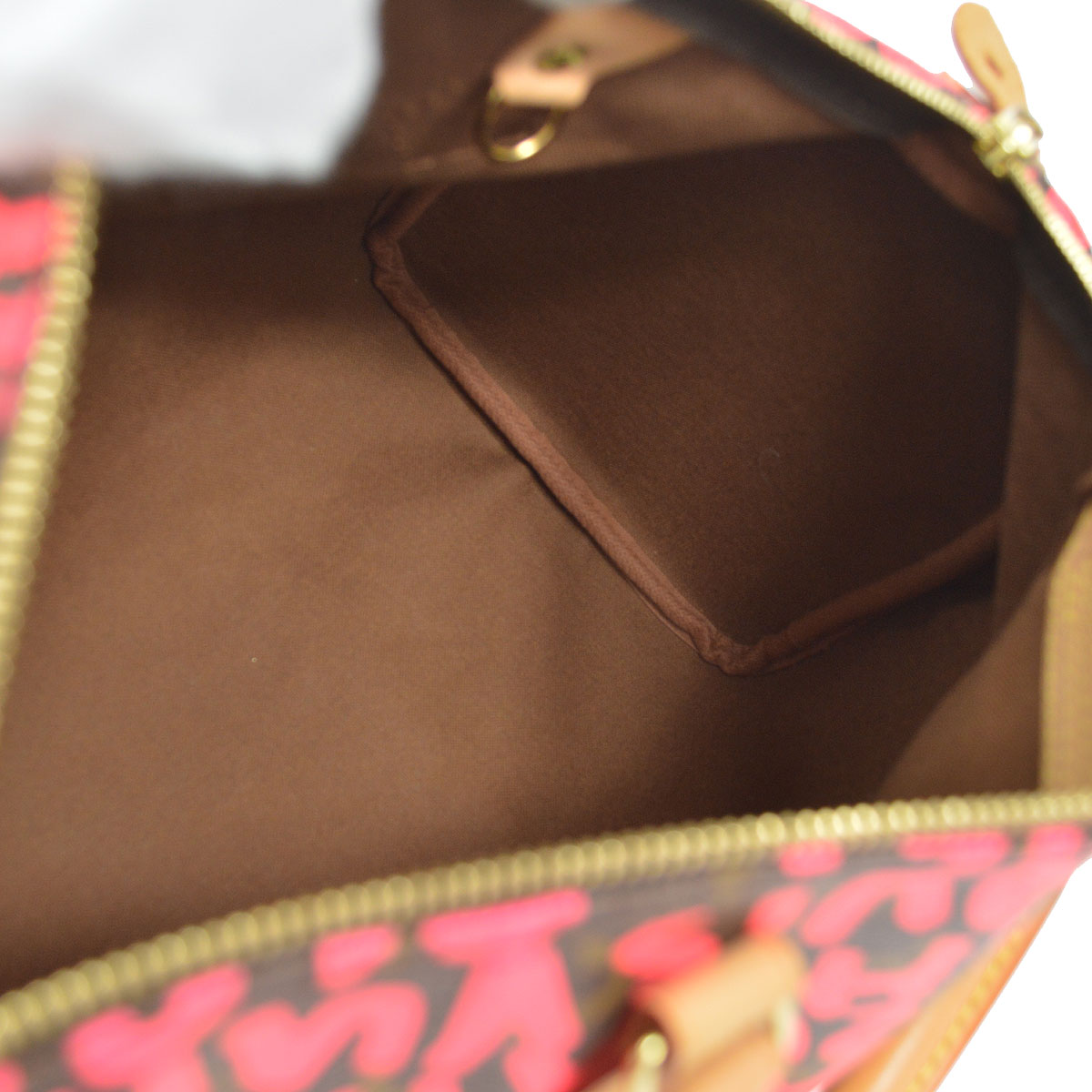 LOUIS VUITTON SPEEDY 30 HANDBAG MONOGRAM GRAFFITI FUCHSIA