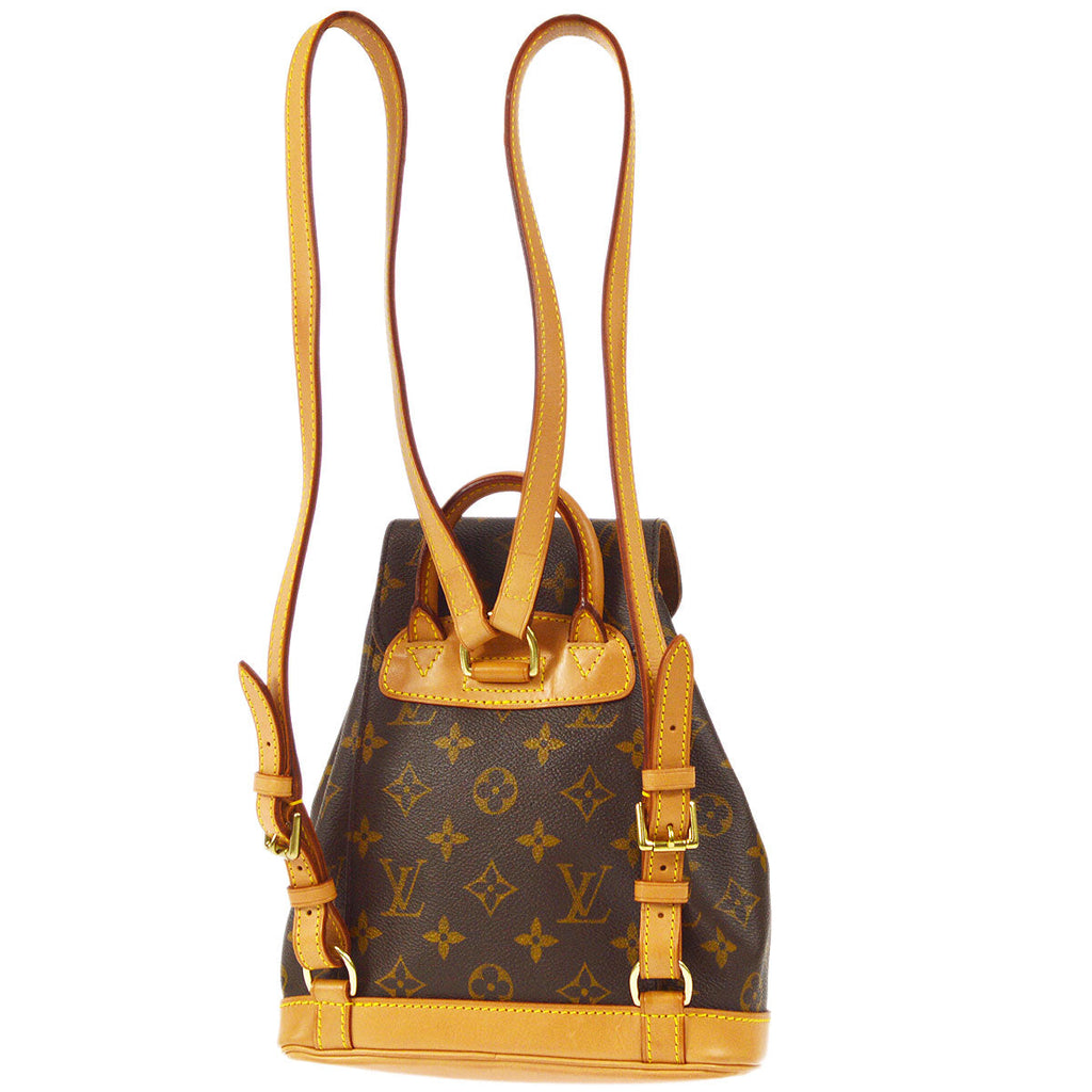 LOUIS VUITTON MINI MONTSOURIS BACKPACK MONOGRAM M51137