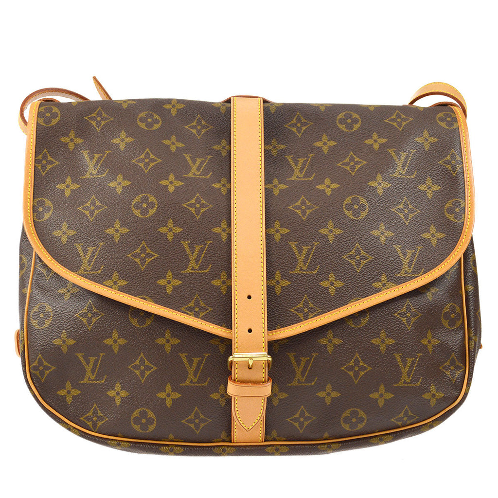 LOUIS VUITTON SAUMUR 35 SHOULDER BAG MONOGRAM