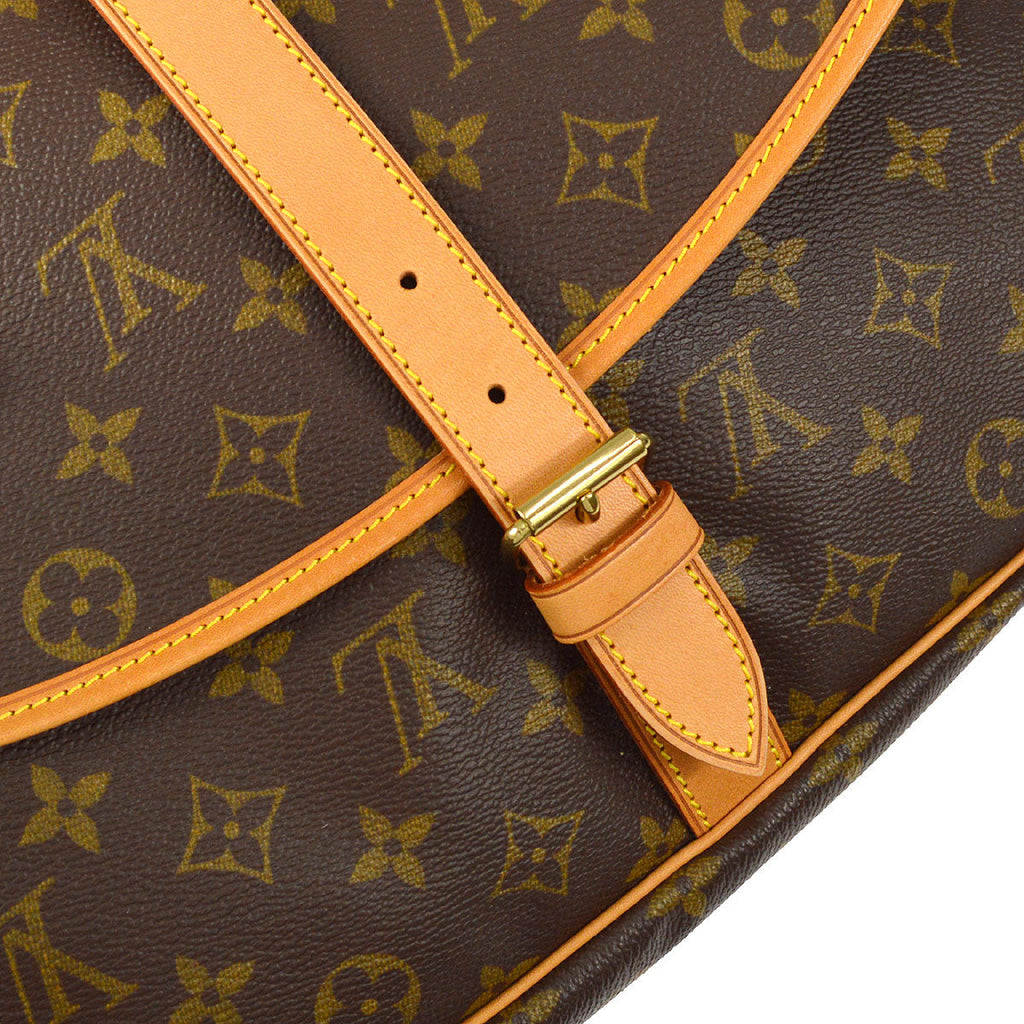 LOUIS VUITTON SAUMUR 35 SHOULDER BAG MONOGRAM