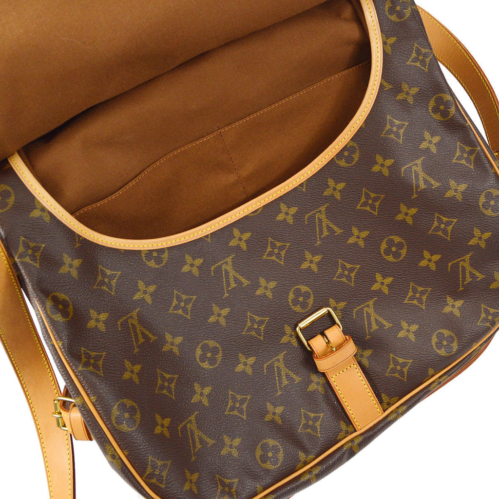 LOUIS VUITTON SAUMUR 35 SHOULDER BAG MONOGRAM