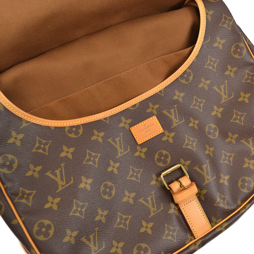 LOUIS VUITTON SAUMUR 35 SHOULDER BAG MONOGRAM