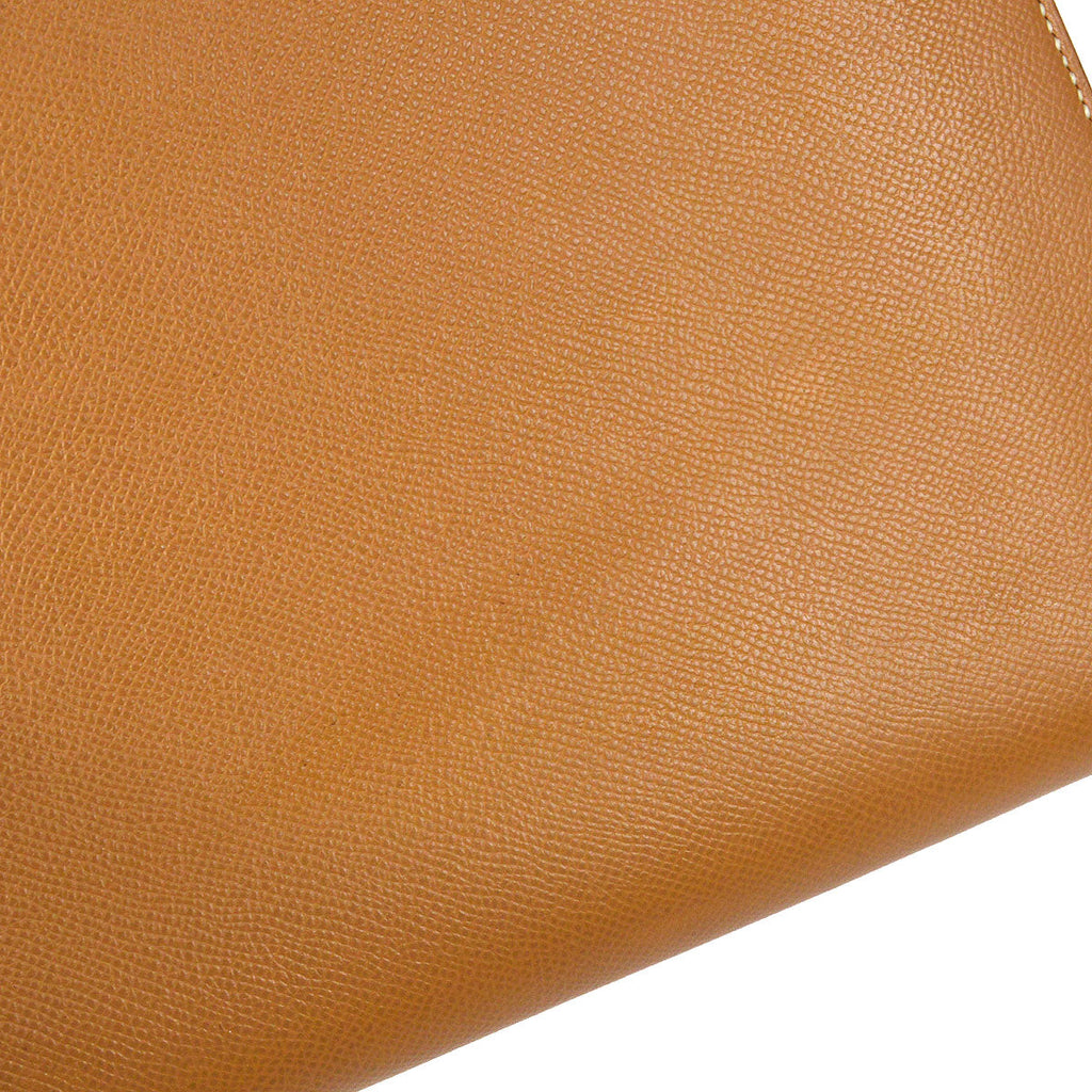 HERMES KELLY 32 SELLIER 2way Shooulder Handbag Natural Courchevel