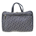 Christian Dior Trotter Cosmetic Handbag Navy