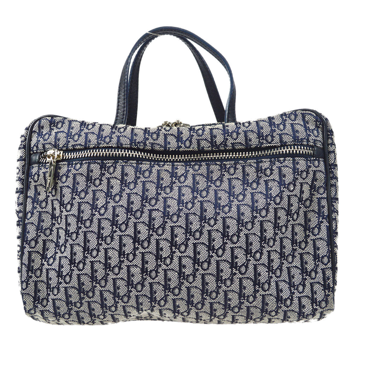 Christian Dior Trotter Cosmetic Handbag Navy