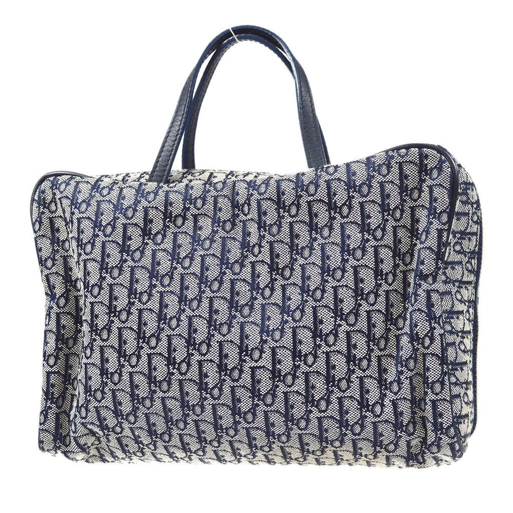 Christian Dior Trotter Cosmetic Handbag Navy