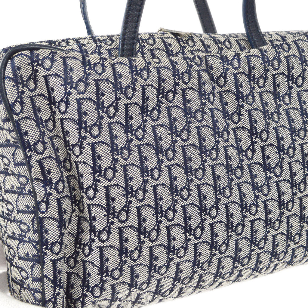 Christian Dior Trotter Cosmetic Handbag Navy
