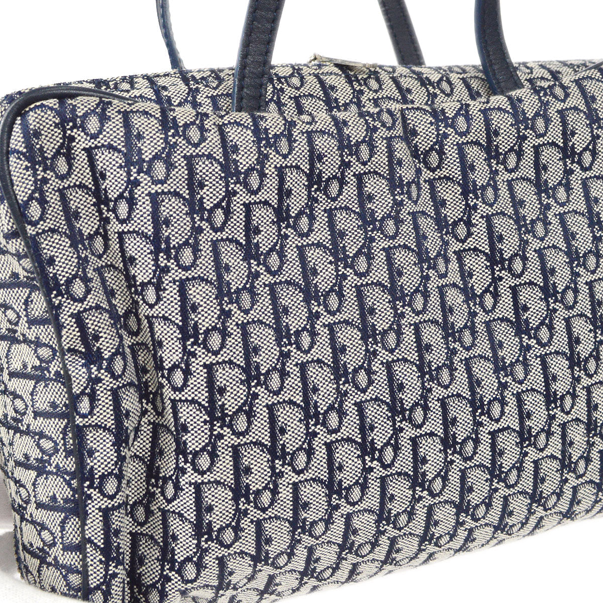 Christian Dior Trotter Cosmetic Handbag Navy