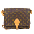 LOUIS VUITTON CARTOUCHIERE GM SHOULDER BAG MONOGRAM M51252