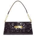 LOUIS VUITTON SUNSET BLUEBIRD HANDBAG VERNIS AMARANTH