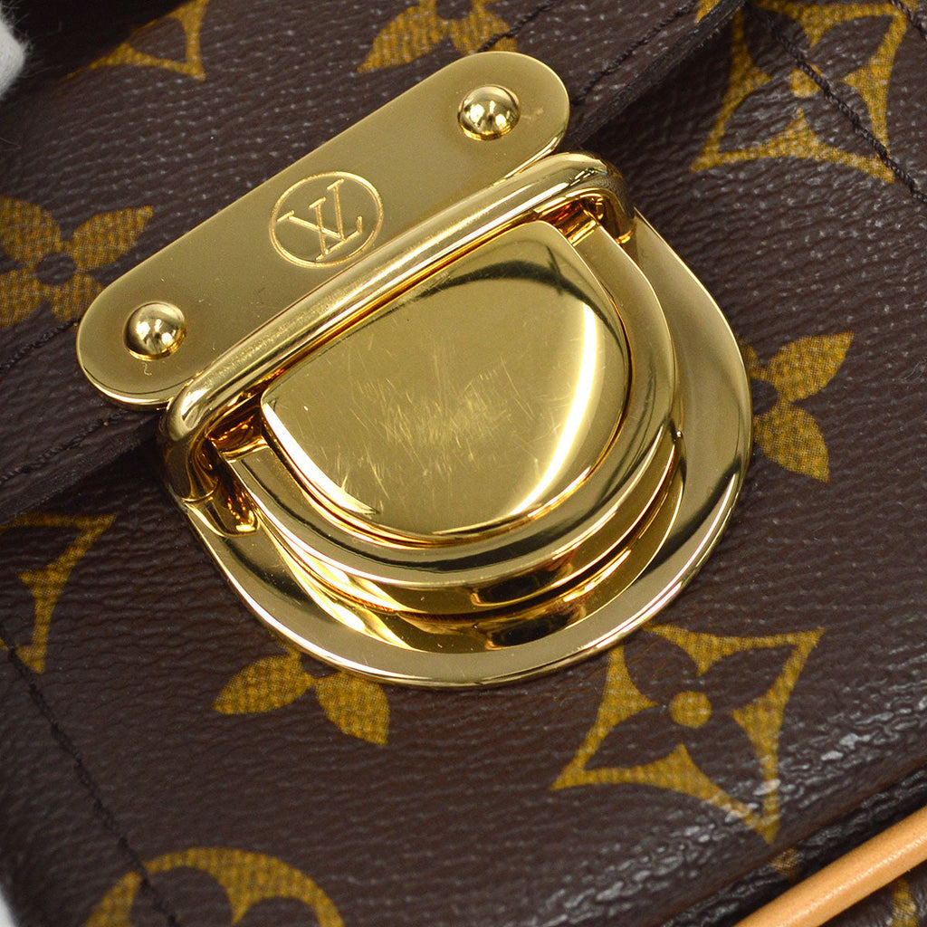 LOUIS VUITTON HUDSON PM HANDBAG MONOGRAM M40027