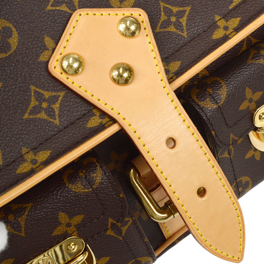 LOUIS VUITTON HUDSON PM HANDBAG MONOGRAM M40027