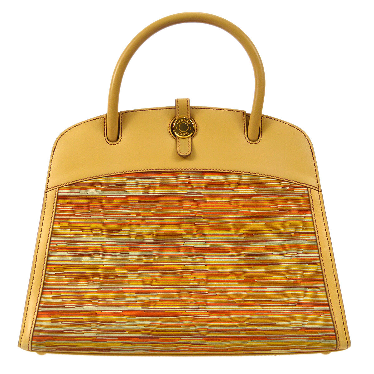 HERMES DALVY 30 Handbag Beige Vibrato Chamonix