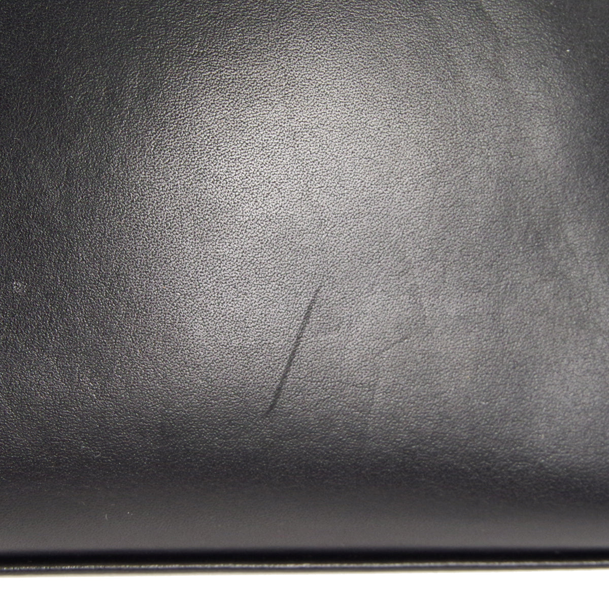 HERMES * POCHETTE KELLY Handbag Black Swift