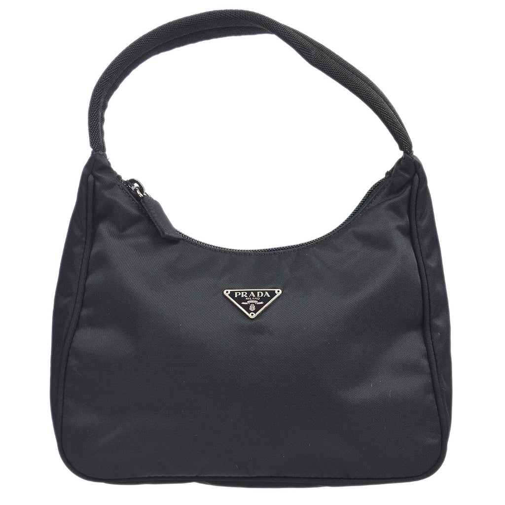 PRADA * Handbag Black 67436