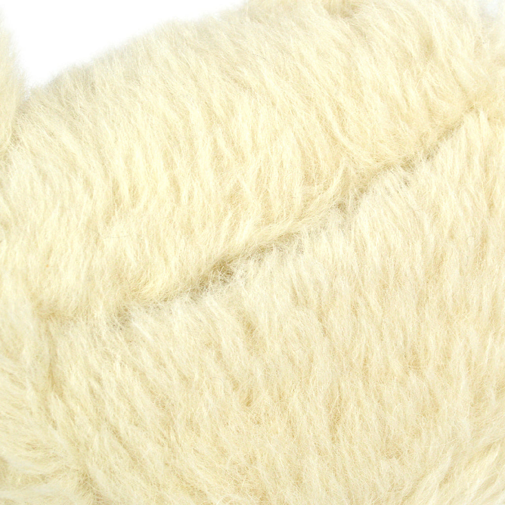 CHANEL * 1994 Classic Flap Handbag Mini White Fur 97352